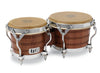 LP Original 1964 6 3/4" & 8 1/4" Satin Mahogany Bongos - LP1964