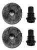 DWSM2229 - Barbed Cymbal Stem W/ Felt(2 Pcak)