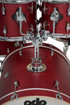 PDP Spectrum Maple/Poplar Cherry Drum Set - 20, 10, 12, 14, 5.5x14 - PDST2015RD