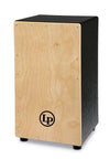 LP Percussion: Black Box Wire Cajon with Natural Faceplate - LP1428NYN