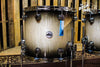 DW Collector's Maple/ Spruce Candy Black Burst Over Curly Maple With Nickel Hardware