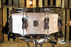 British Drum Co. 14x6.5 Lounge Series Snare Drum - Windermere Pearl (video demo)