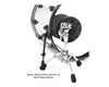 DW Moon Mic with Stand (Black)