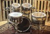 DW Exotic Performance Black Poplar Drum Set - 22,10,12,16,6.5x14 - SO#1157509