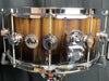 DW Collector's Candy Black Fade Over Monkey Pod 6.5x14 Snare Drum - SO#1157756