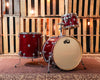 DW Collector's Ruby Glass Drum Set - 16x22,9x12,18x18 - SO#881464