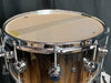 DW Collector's Candy Black Fade Over Monkey Pod 6.5x14 Snare Drum - SO#1157756