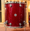 DW Collector's Ruby Glass Drum Set - 16x22,9x12,18x18 - SO#881464