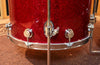 DW Collector's Ruby Glass Drum Set - 16x22,9x12,18x18 - SO#881464