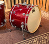 DW Collector's Ruby Glass Drum Set - 16x22,9x12,18x18 - SO#881464