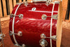 DW Collector's Ruby Glass Drum Set - 16x22,9x12,18x18 - SO#881464