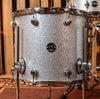 DW Performance Silver Sparkle Drum Set - 14x18,9x12,14x14,14x16,5.5x14