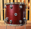 DW Collector's Oxblood Satin Oil Drum Set - 22,10,12,16 - SO#1204245