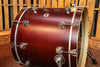 DW Collector's Oxblood Satin Oil Drum Set - 22,10,12,16 - SO#1204245