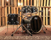 DW Collector's Ebony Satin Oil Drum Set - 22,10,12,16 - SO#1204249