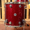 DW Collector's Ruby Glass Drum Set - 22,12,16,5x14 - SO#1184684