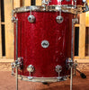 DW Collector's Ruby Glass Drum Set - 22,12,16,5x14 - SO#1184684