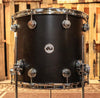 DW Collector's Ebony Satin Oil Drum Set - 22,10,12,16 - SO#1204249