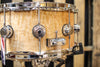 DW Collector's Natural Lacquer Over Quilted Maple 6.5x14 Snare - SO# 1119658