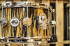 DW Collector's Natural Lacquer Over Royal Ebony 6.5x14 Snare Drum - SO# 1119629