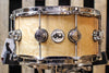 DW Collector's Natural Lacquer Over White Ash Pomele 6.5x14 Snare - SO# 1119651