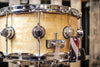 DW Collector's Natural Lacquer Over White Ash Pomele 6.5x14 Snare - SO# 1119651