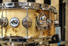 DW Collector's Natural Lacquer Over Mapa Burl 6x14 Snare Drum - SO# 1119662