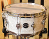 DW Performance White Marine Pearl Snare Drum - 6.5" x 14"