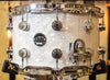 DW Performance White Marine Pearl Snare Drum - 8" x 14"