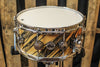 DW Collector's Natural Lacquer Over Twisted Ivory 6x14 Snare - SO# 1119650