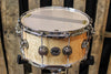 DW Collector's Natural Lacquer Over Birdseye Maple 7x14 Snare - SO# 1119648