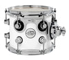 DW Design Series 7X8 Mounted Tom in Gloss White Finish