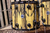 DW Collector's Maple Natural Lacquer Over Ivory Ebony Drum Set - 22, 10, 12, 14, 16 - SO# 1113340