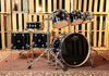 DW Performance Maple Gloss Black Drum Set - 22,8,10,12,14,16,6.5x14