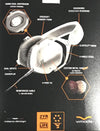 V-MODA Crossfade M-100 Headphones - Silver