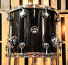 DW Performance Maple Gloss Black Drum Set - 20,12,14