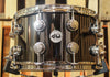 DW Collector's Black Nickel Over Brass 8x14 Snare Drum - DRVB0814SVC