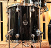 DW Performance Maple Gloss Black Drum Set - 20,12,14,5.5x14