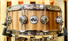 DW Collector's Natural Oil Over Maple/Mahogany Snare Drum - SO#1156341 - 5.5x14