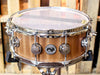 DW Collector's Natural Oil Over Maple/Mahogany Snare Drum - SO#1156341 - 5.5x14