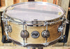 DW Collector's HVLT Natural Oil Over Cherry Snare Drum - SO#1156337 - 5.5x14