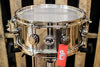 DW Collector's Stainless Steel 5.5x13 Snare Drum - DRVL5513SPK (video demo)