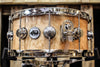 DW Collector's Natural Lacquer Over Quilted Maple 6.5x14 Snare Drum - SO#1119649