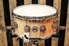 DW Collector's Natural Lacquer Over Quilted Maple 6.5x14 Snare Drum - SO#1119649