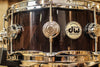 DW Collector's Natural Lacquer Over Escher Tesselation 5x14 Snare - SO#1119646