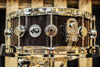 DW Collector's Natural Lacquer Over Escher Tesselation 5x14 Snare - SO#1119646