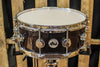 DW Collector's Natural Lacquer Over Escher Tesselation 5x14 Snare - SO#1119646