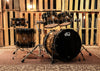 DW Collector's Candy Black Burst Over Olive Ash Metal Pinstripe Kit - SO#1183531