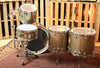 DW Performance Maple Ginger Glitter Drum Set - 24,13,16,18,6.5x14