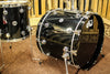 DW Collector's Series Maple Drum Set 22, 13, 16, Solid Black Lacquer SO# 1094803